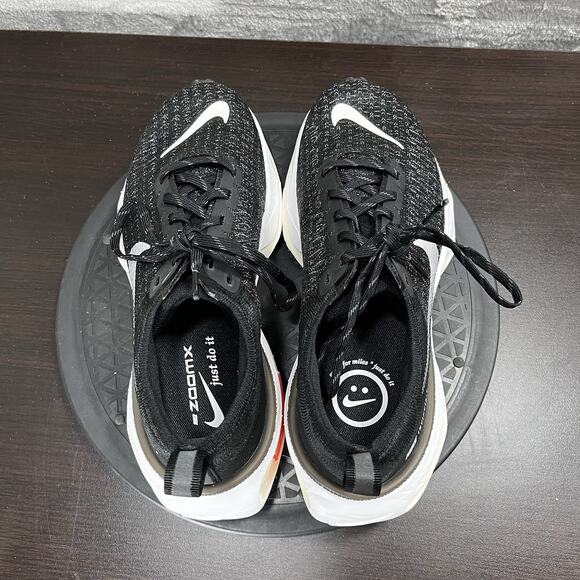 Nike ZoomX Invincible Run 3 Womens Size 8 Black White Lace Up Running Shoes - Picture 5 of 10